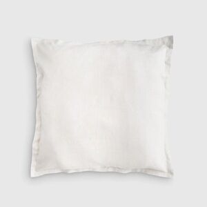 NWOT QUINCE European Linen Euro Sham White 6127